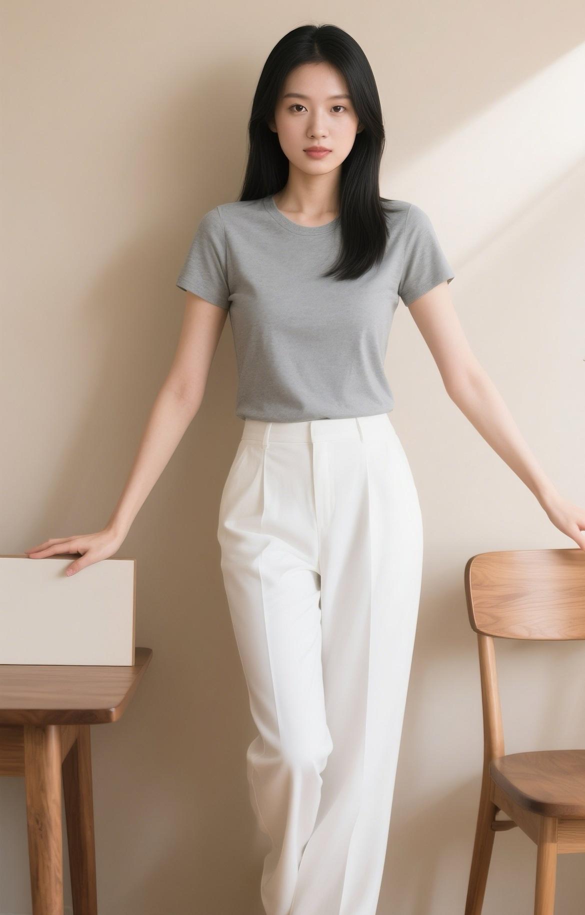 看惯了这些每天化妆的样子，偶尔的素颜不化妆，才是最好看的吧！