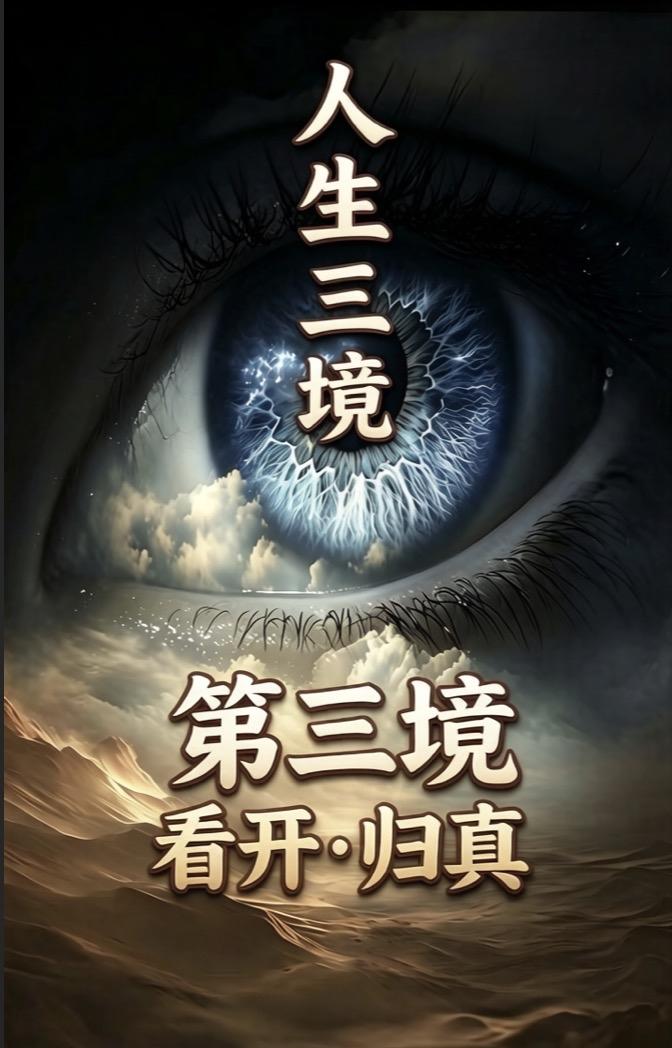 人生三境第三境：看开•归真终极顿悟：人生的第三重境界，是“看开”看