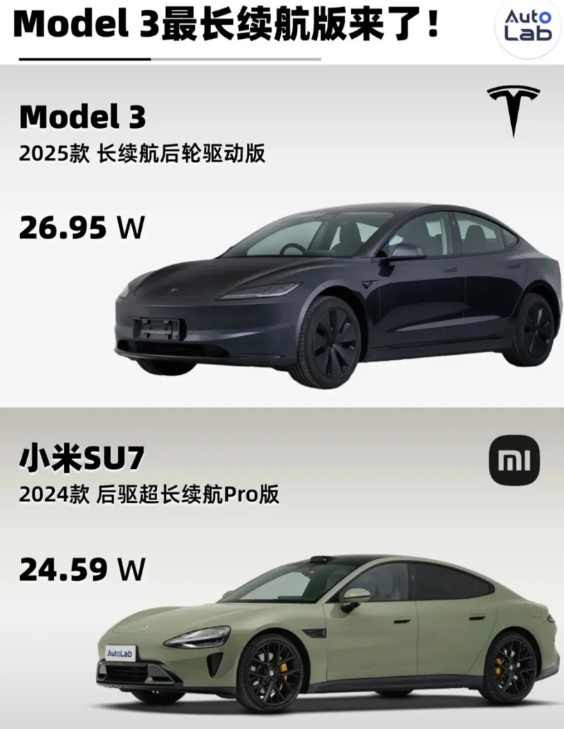 雷军的压力真的来了，小米su7不香了！特斯拉“从中作梗”！2025款全新Mod