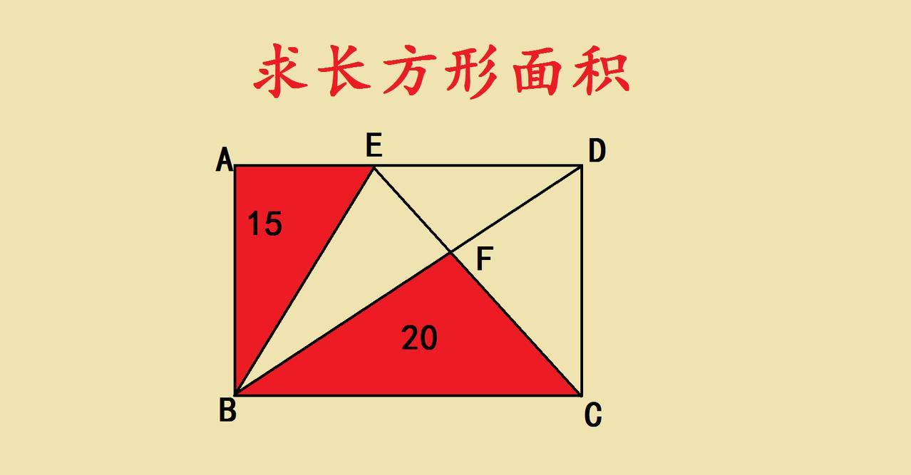 🔥小升初培优神题：只给两个阴影面积，怎么求长方形面积？很多同学一看到这题