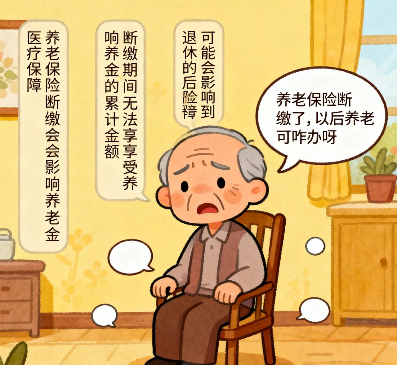 提醒！养老保险断缴真不是小事，这些影响你得知道！最近身边好几个朋友换工作，