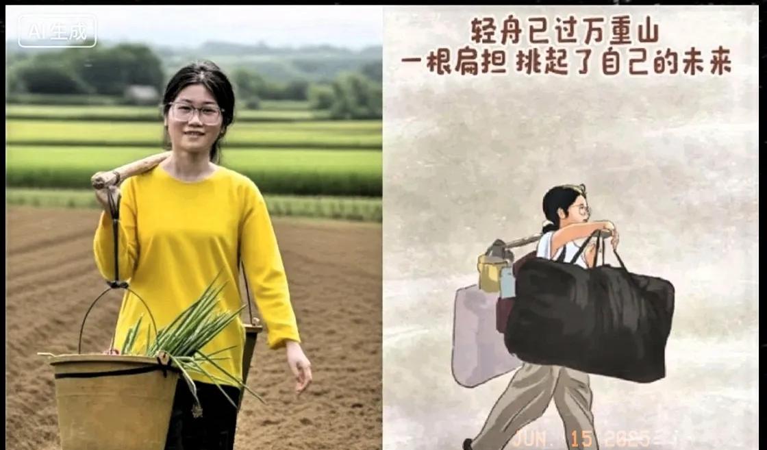 广西扁担女孩无缘985、211，高中班主任直言，“她只要考上本科，我就很替她高兴
