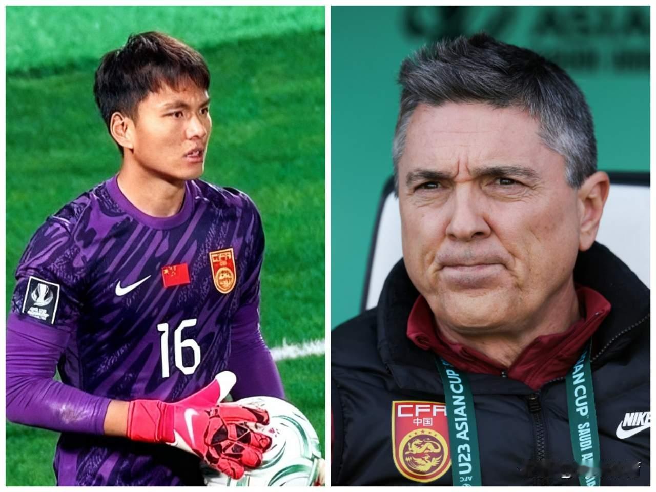 解析U23国足门神李昊，三大神功。一、准确大脚的长传，说明李昊身体素质一级二