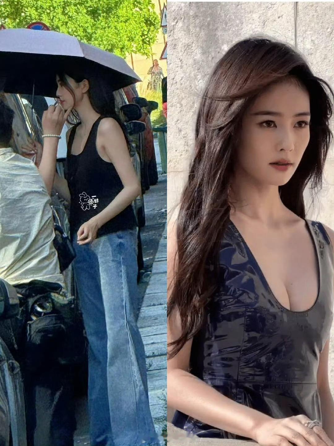白鹿瘦了？我的大眼睛瘦没了吗……​​​​