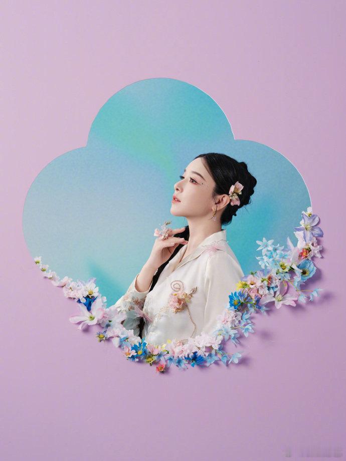 阚清子阚清子花神造型乘风2026woc！这真的不是花神下凡吗？阚清子造型美到窒息