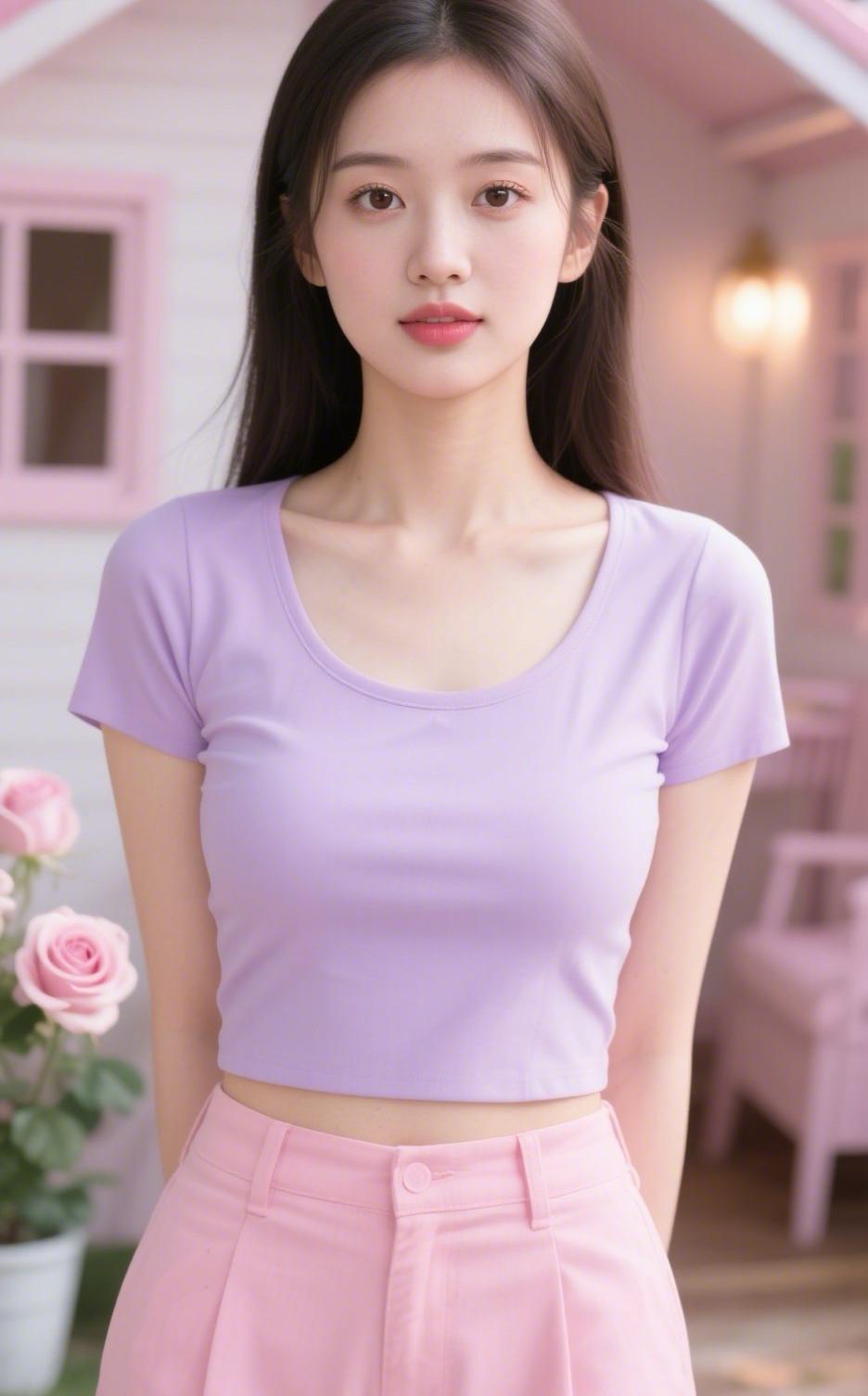 都说女人如水，那还不如女人如花呢！花期总是那么短暂，但绽放的时候比什么