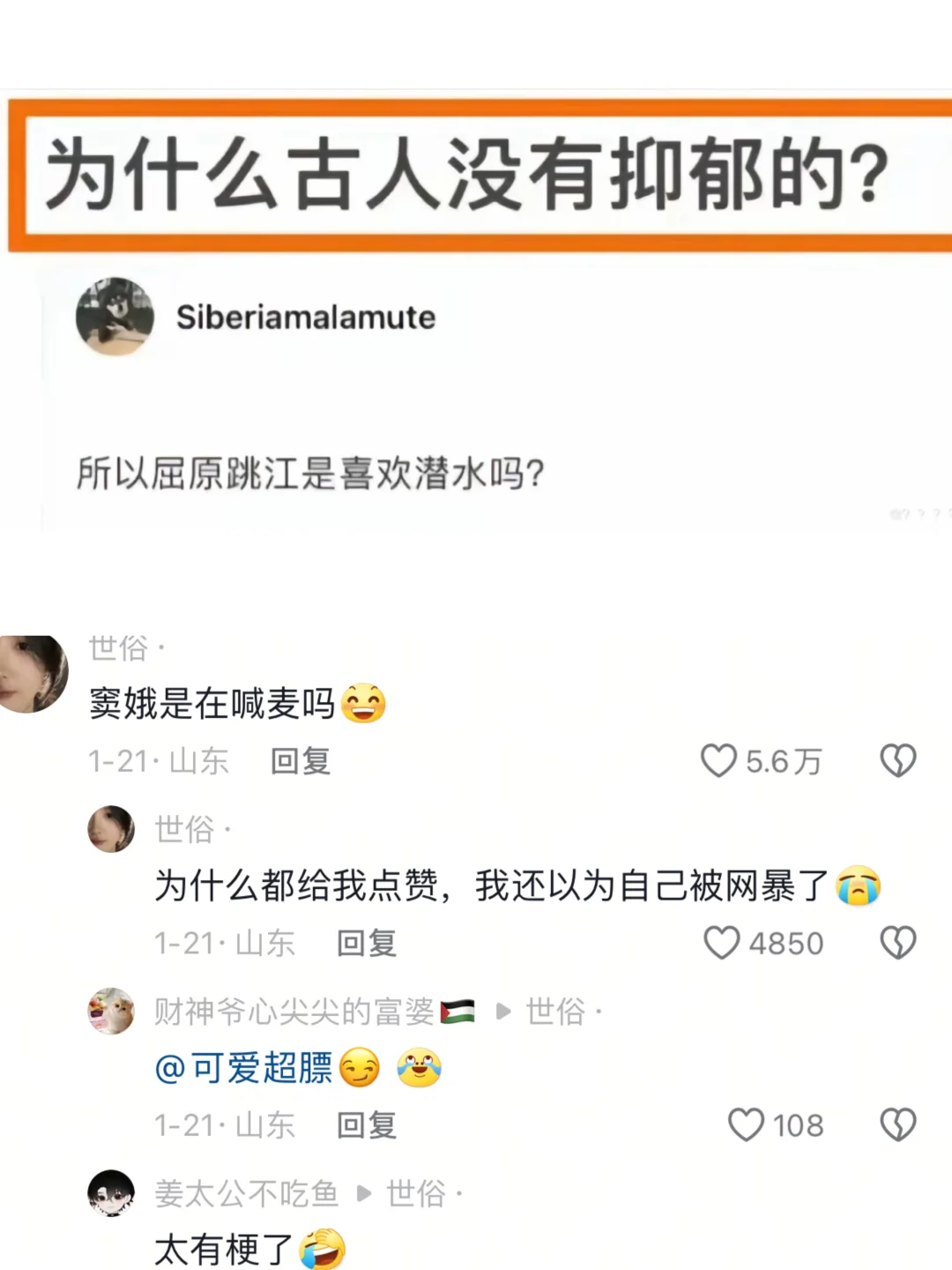 我勒个评论区，越刷越想笑哈哈哈哈哈哈哈哈