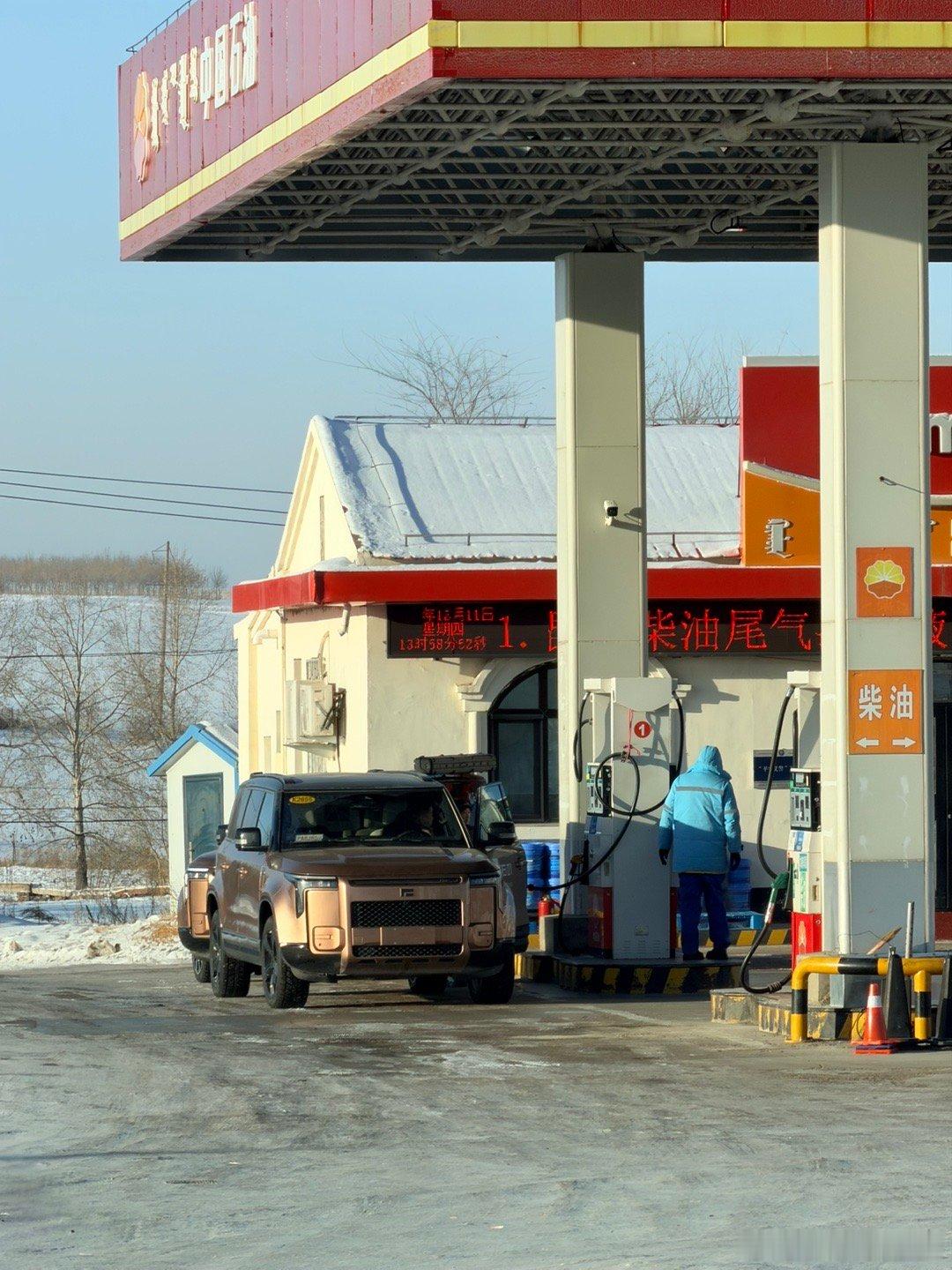 好久不见的极石出现在了牙克石，还在路测呢