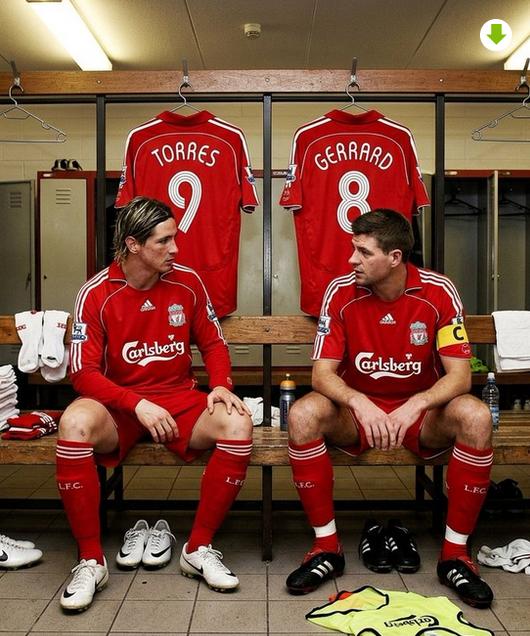 利物浦时期的托雷斯和杰拉德，我一直觉得杰拉德水平也就那样，在利物浦那几年吧，前有