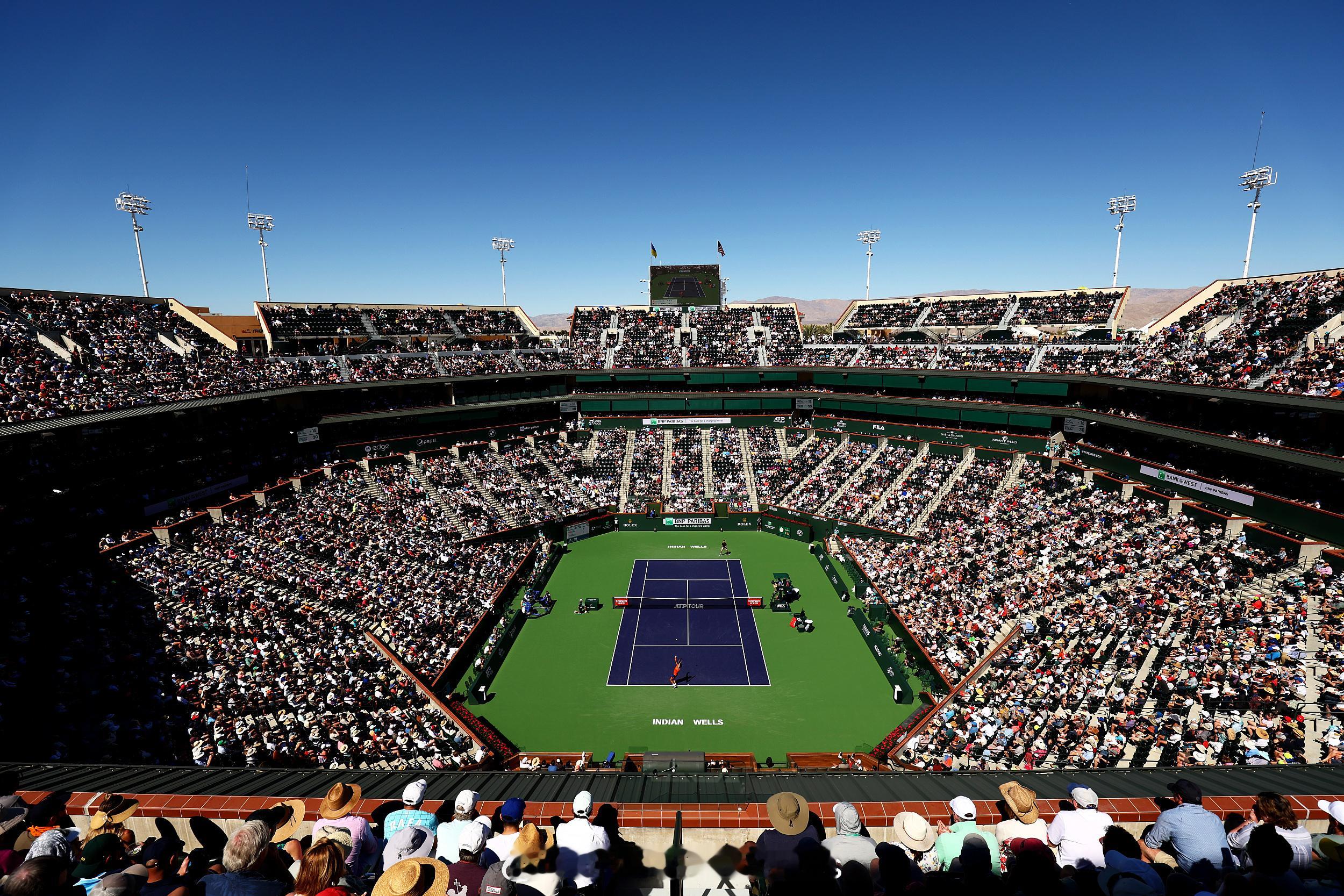 ATP1000印第安维尔斯大师赛16强对阵🇳🇱格里科斯普🆚绵贯阳