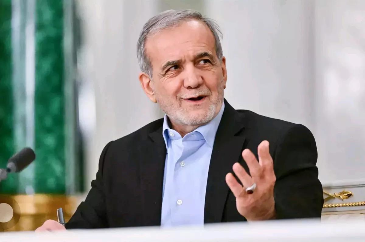 天空新闻报道，当地时间14日，伊朗总统佩泽希齐扬表示，由于美国、以色列持续发动大