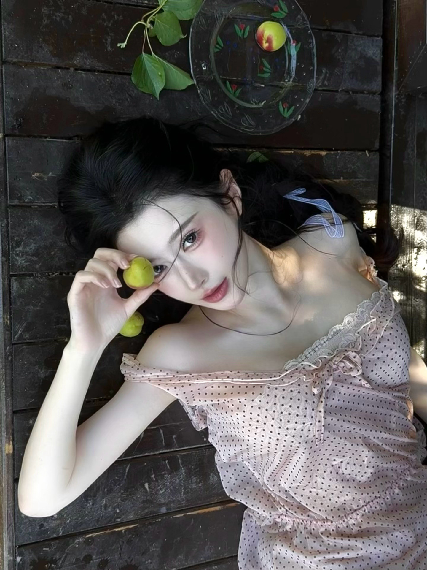 🌿中式庭院的静谧和少女的绵软撞了个满怀✨天航工作室少女写真少女心韩系外景夏日限