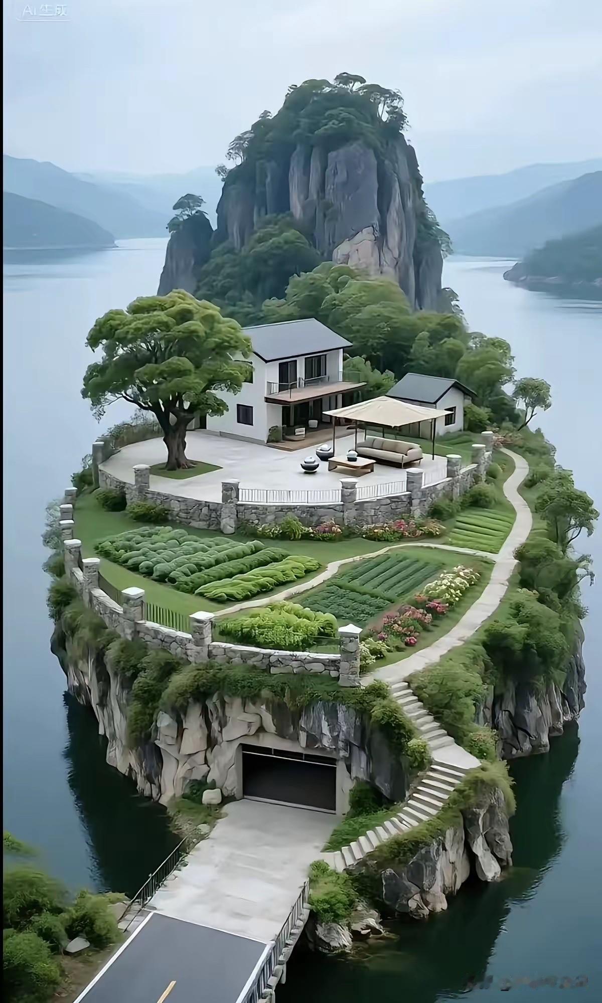 这房子要是真的话，给套大别墅也不愿意换吧