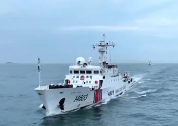 高市早苗提出“危急存亡”言论后，中国海警发布消息，16号继续在钓鱼岛海域巡航。