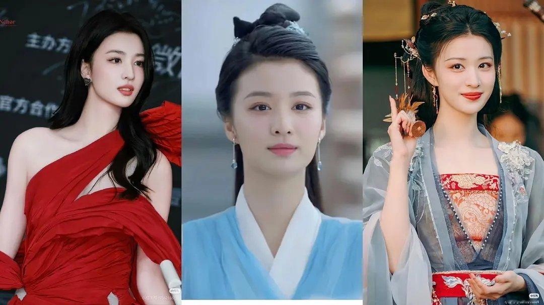 来看剧内颜值对比，谁才是95花最美赵露思,田曦薇,卢昱晓,孟子义,王楚然,周也