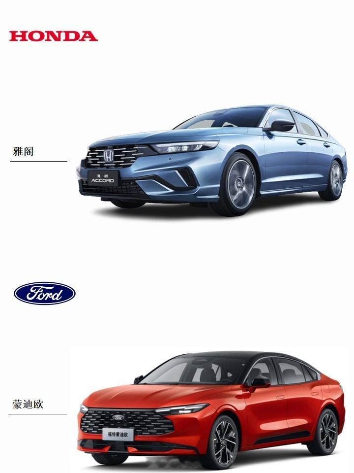中期改款福特蒙迪欧本田雅阁二选一：新款福特蒙迪欧还是本田雅阁