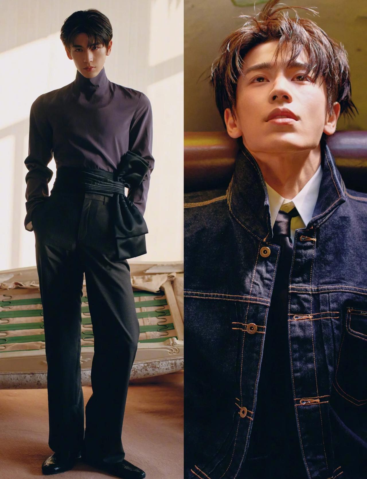 张凌赫首本五大女刊，谢征想要谢征得到！.演员张凌赫登封ELLE杂志四月号封面