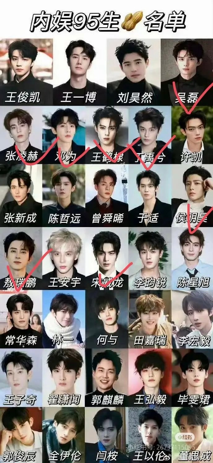 除了画对勾的，哪位流量🥜适合古装大男主剧？