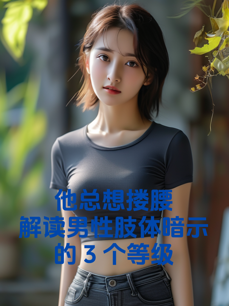 他总想搂腰？解读男性肢体暗示的3个等级