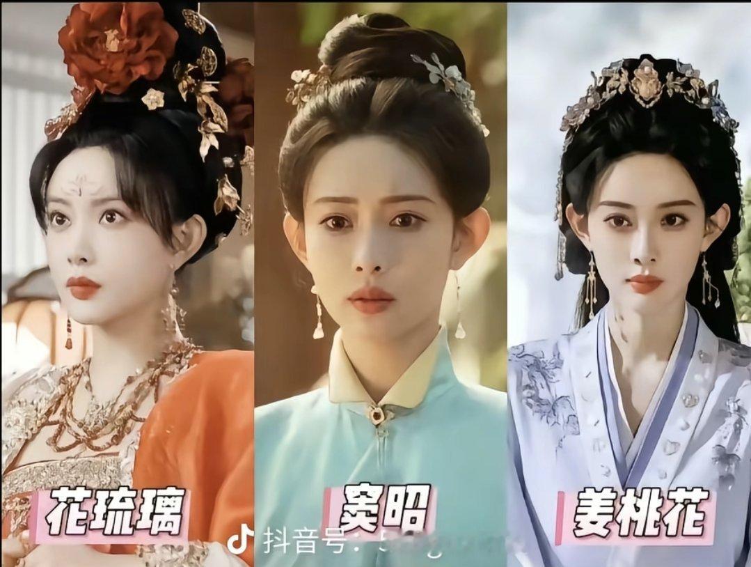 孟子义饰演过的古装剧造型好多变啊，每一个造型都很美​​​