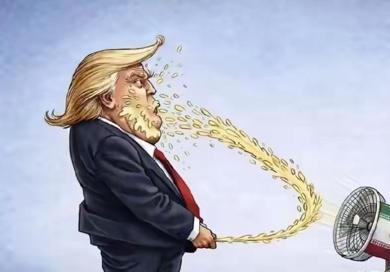 这幅漫画绝了，画者并未泼墨于战火，而是将镜头对准了心理博弈的深水区。画面中，那