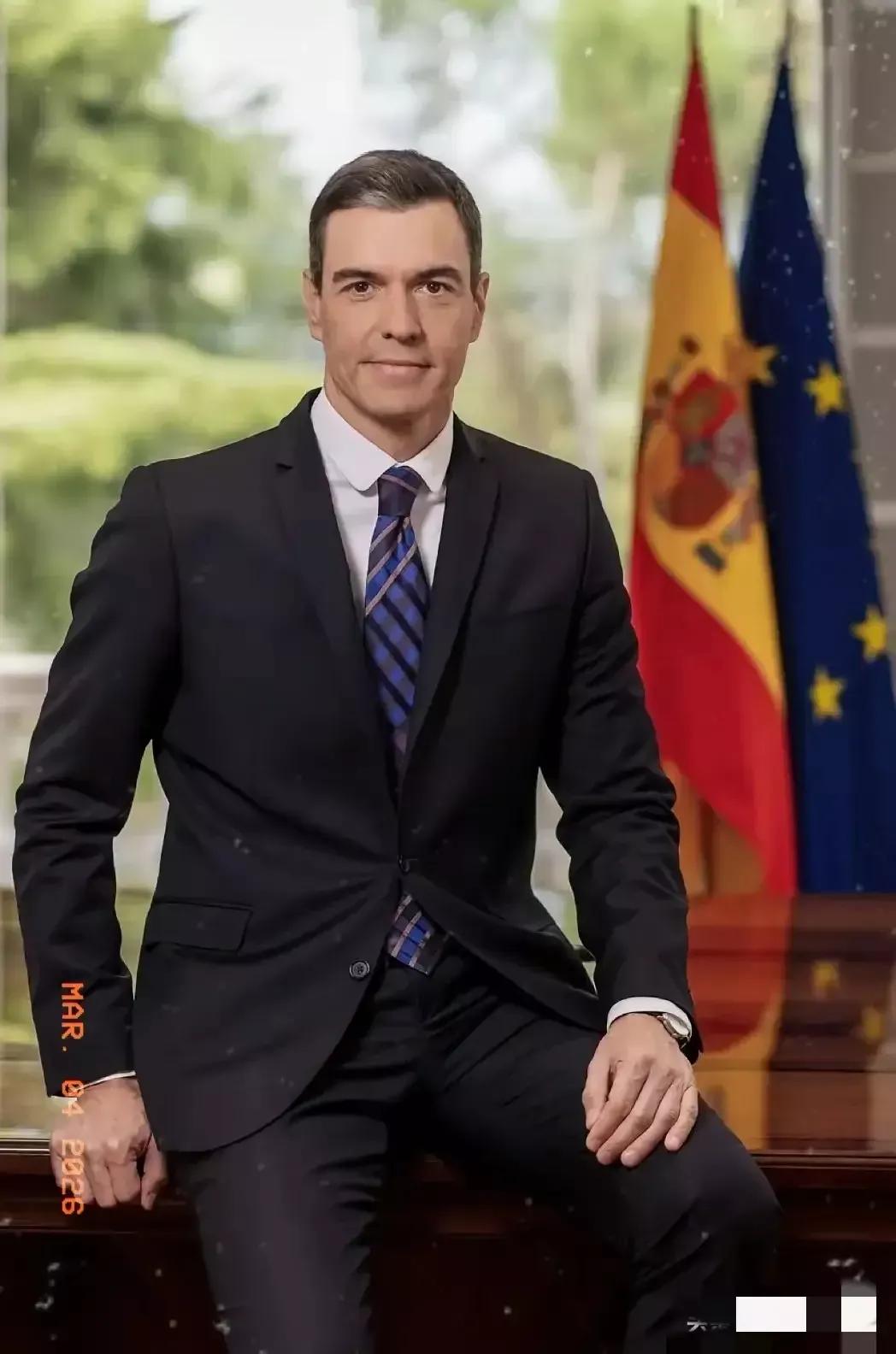 西班牙首相桑切斯的话打了谁的脸？“我今天站在这里，要给特朗普总统一个明确的