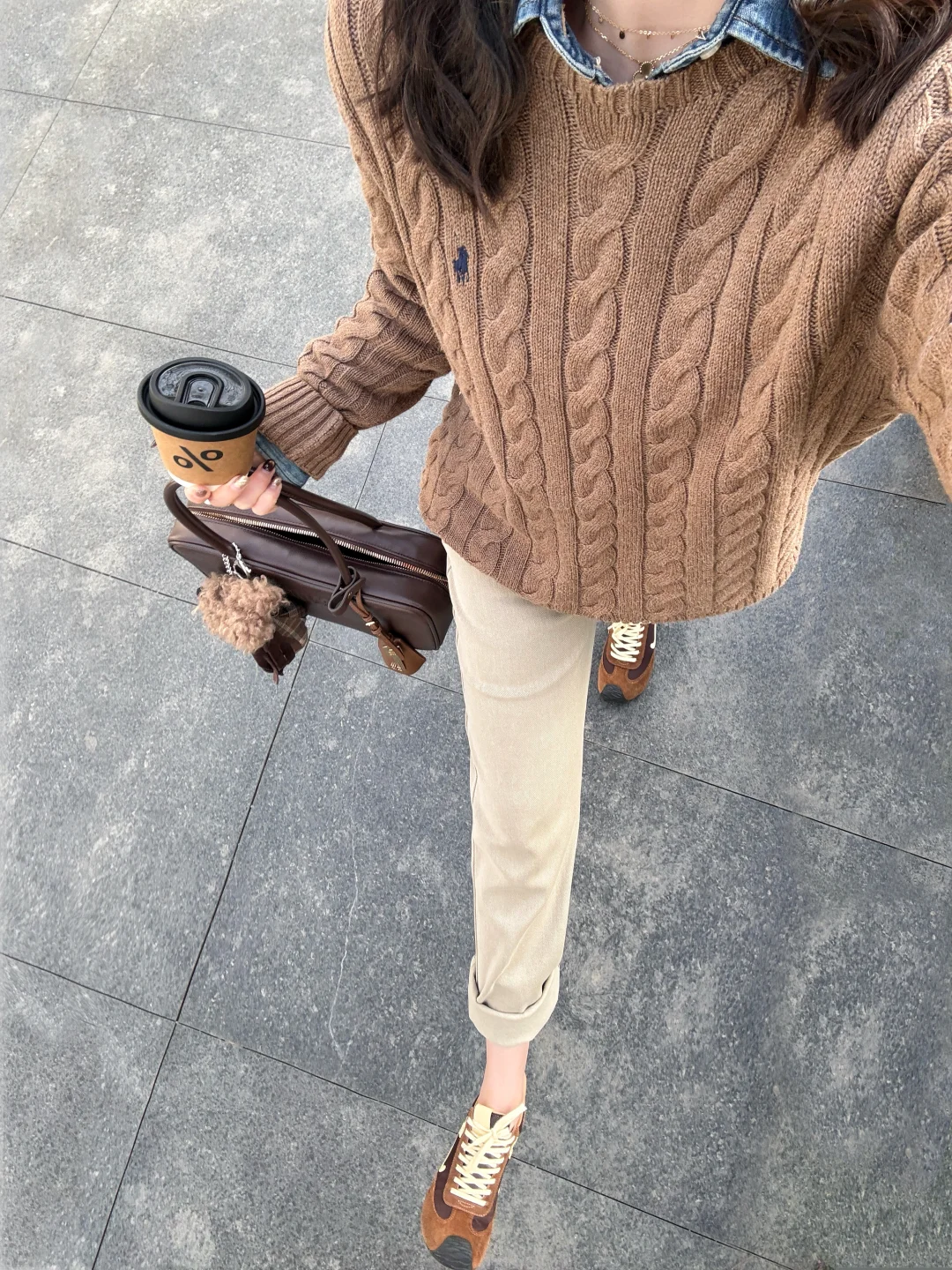 打工人早春舒适通勤✖️18🤎是我要的老钱感～