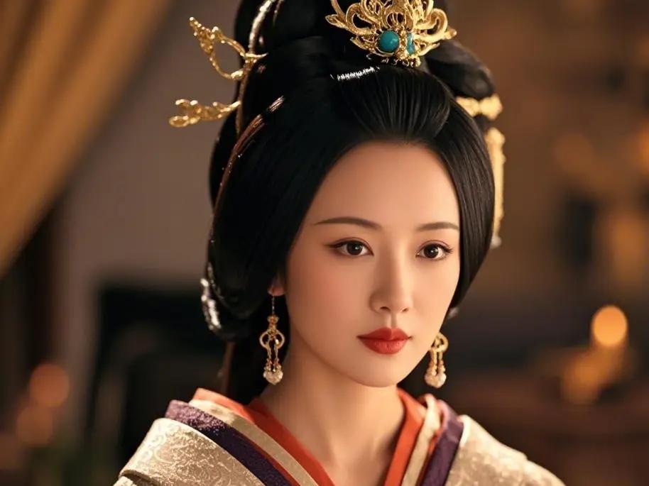 太子刘奭去拜见皇后。皇后准备了五个宫女，让他挑一个侍寝。刘奭随手指了一个，太监看