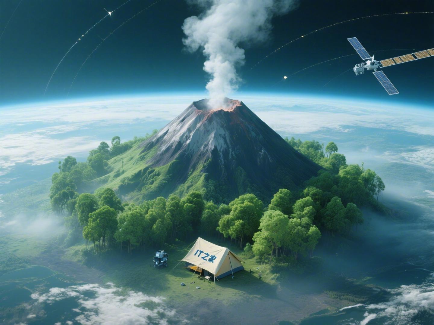 【科学家新发现：从太空观测树木叶片颜色变化预测火山活动】科学家发现通过观察火山附