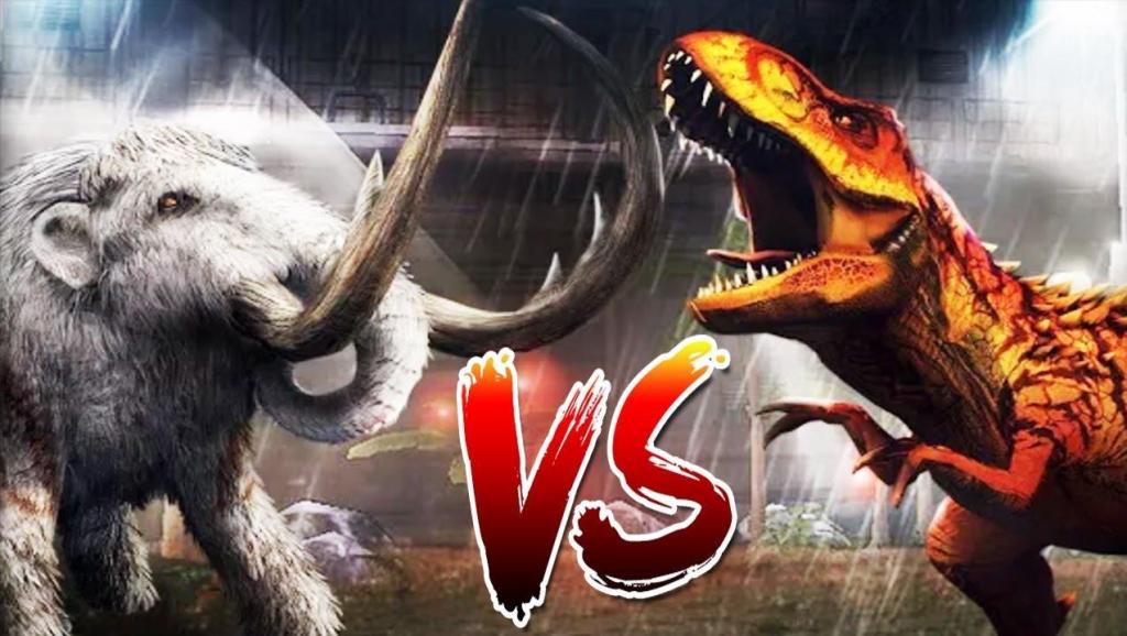 万万没想到吧 打开 《侏罗纪世界恐龙 恐象vs剑齿虎》儿童游戏 糯米