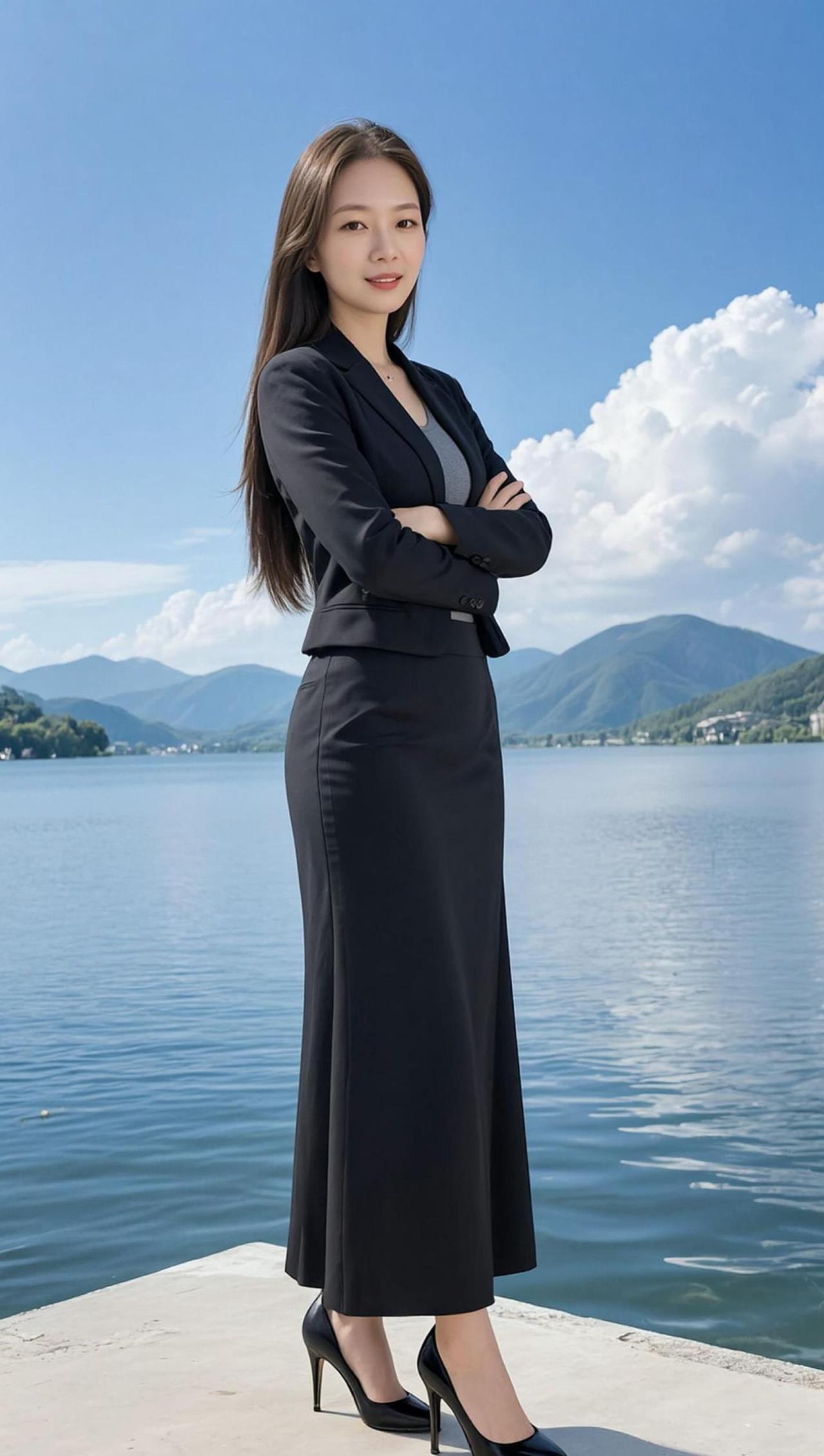 AI职场气质写真日常分享热门穿搭我要上热门🔥