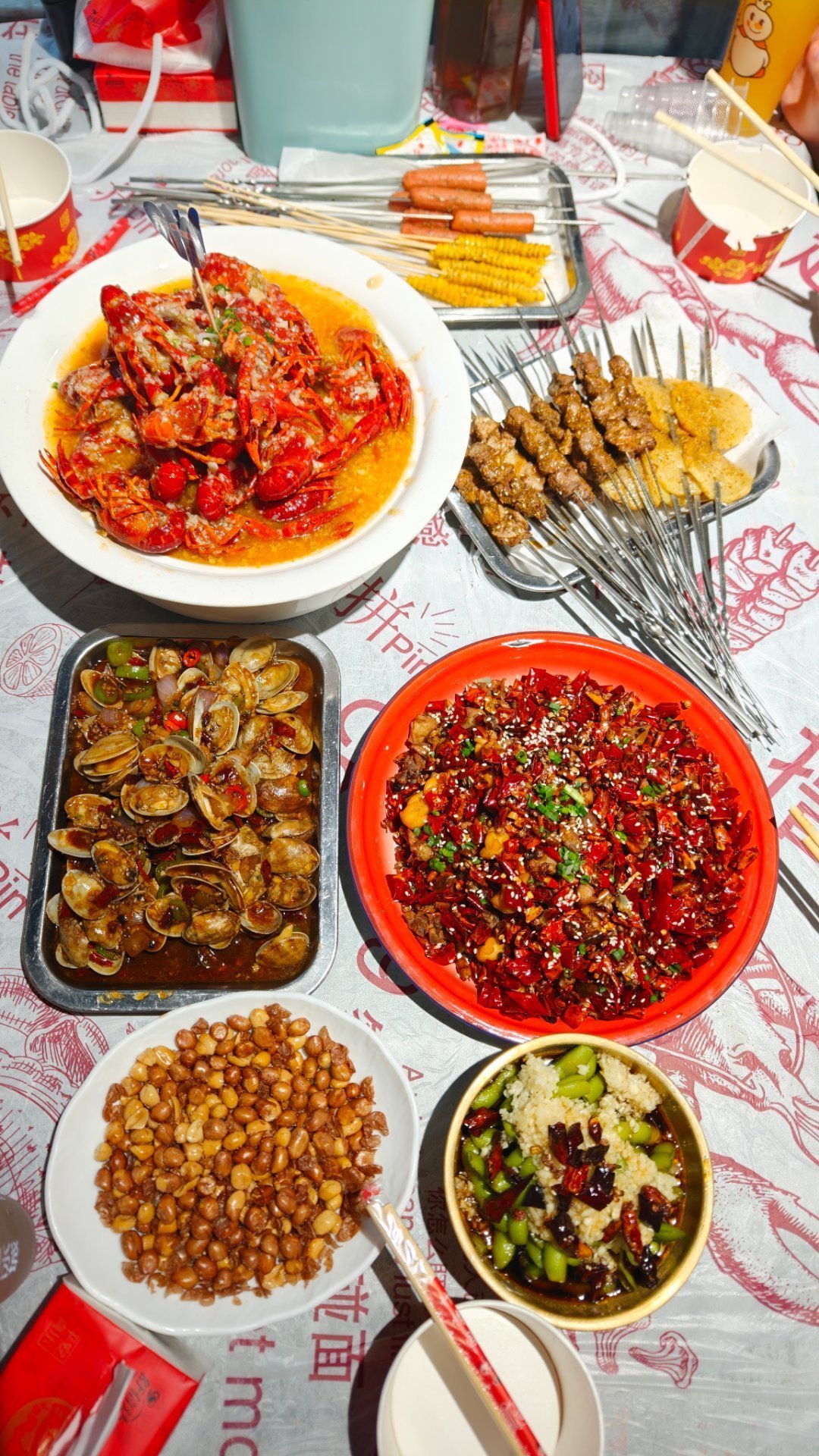 带媳妇吃漂亮饭咯～