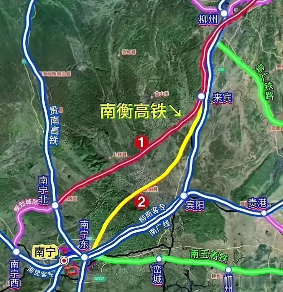南衡高铁为什么先修柳州至永州段？在永州至衡阳段和南宁至柳州段始终存在着路线之争