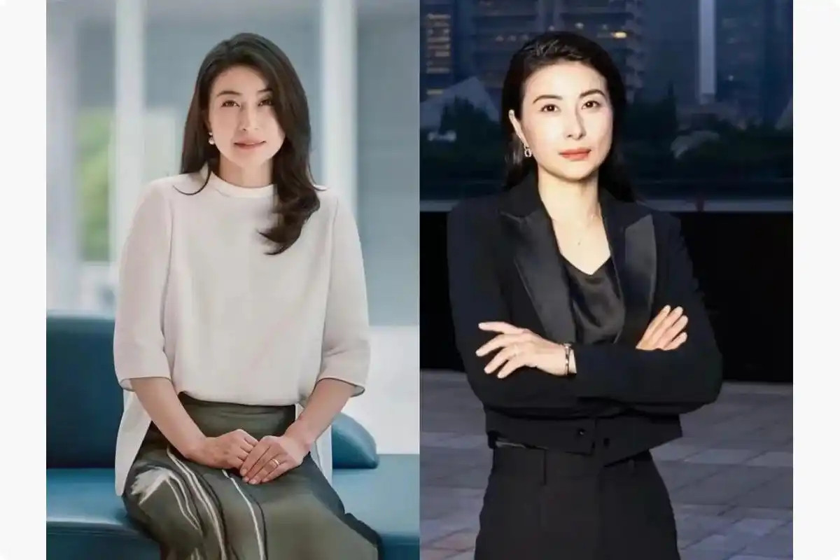 44岁郭晶晶同框女明星朱珠，这气场绝了！不戴金玉也能显贵气​​​