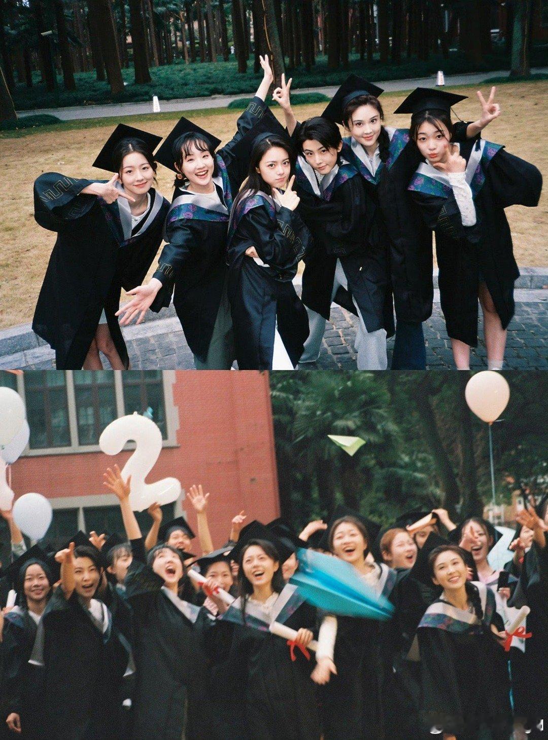 赵今麦晒聂曦光毕业时光赵今麦晒出的不只是聂曦光的毕业照，更是一代人的青春记忆。