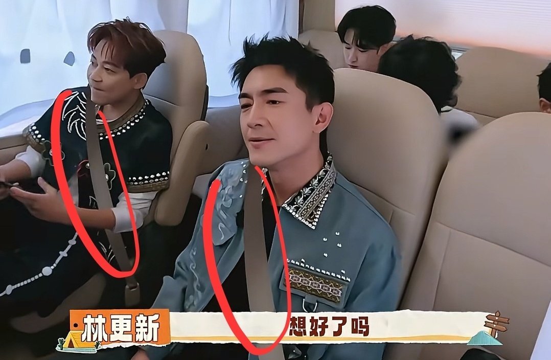 内娱综艺也太搞笑了吧，只要在车上录制节目没有系安全带的，一律都要后期p上去，这就