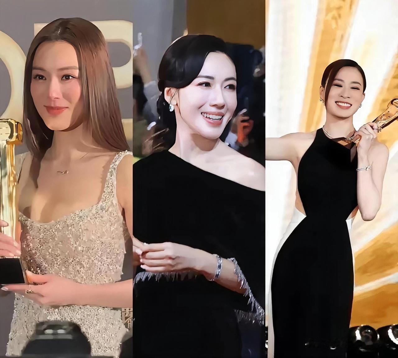 离谱！TVB颁奖礼大型意难平现场李施嬅十年六提视后，又双叒叕陪跑了！她凭《新