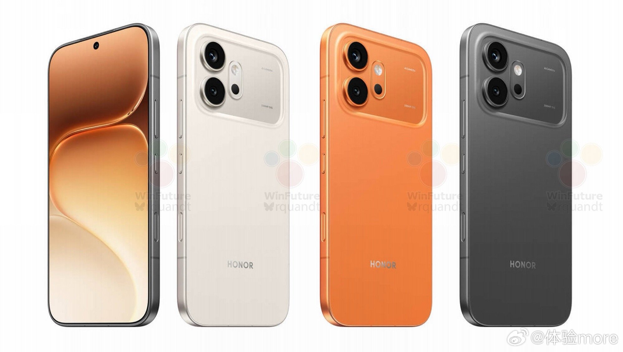 荣耀600Pro海外版真机，与之前曝光的渲染图一致，图4是荣耀600海外版。国