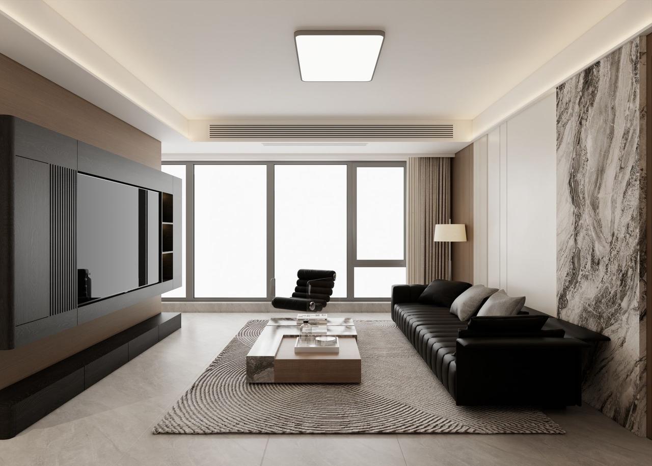 轻奢不张扬，简约有质感，让家成为温柔又高级的避风港～轻奢简式装修轻奢简约装修