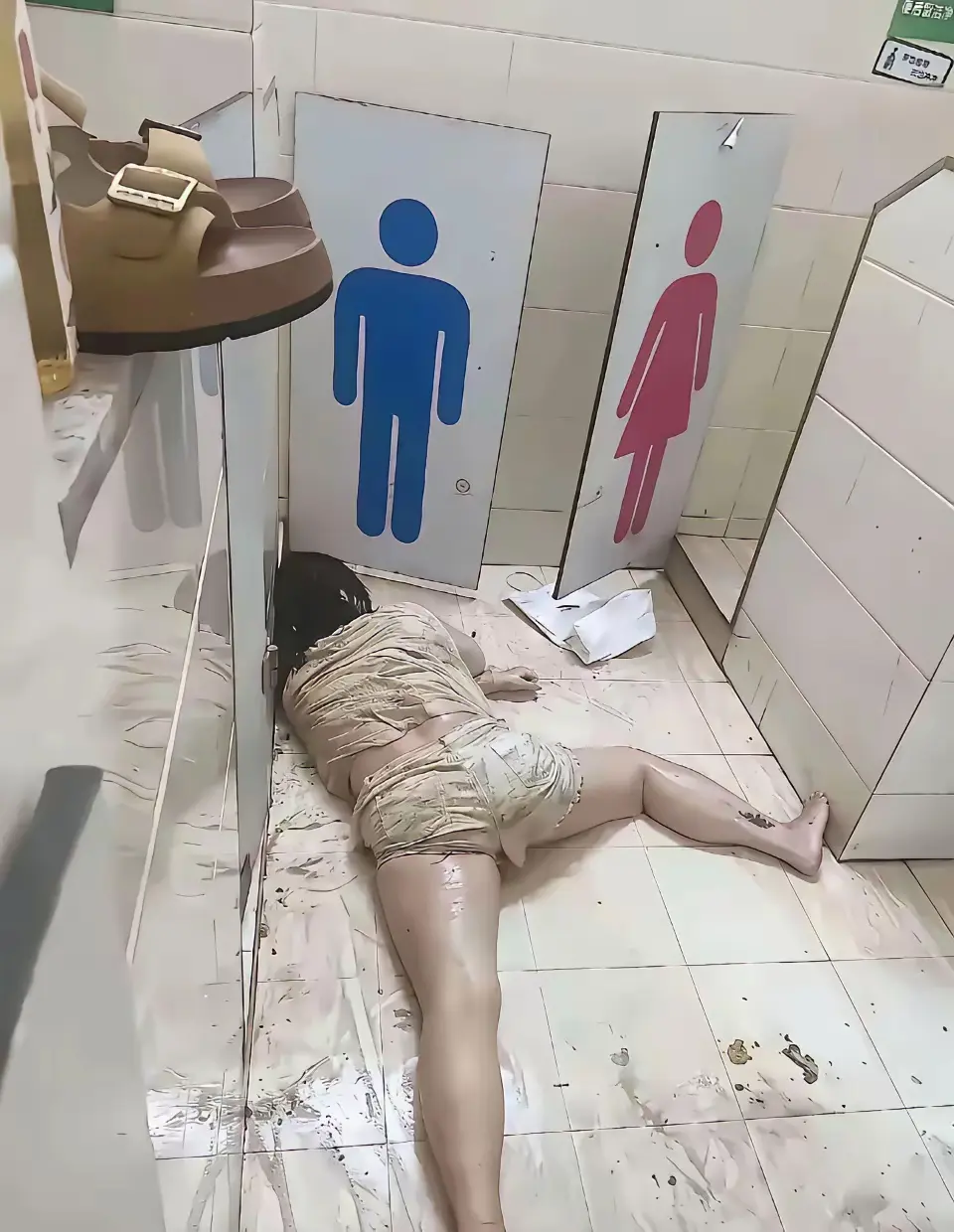 估计这位姑娘醒后，以后都不敢喝酒了