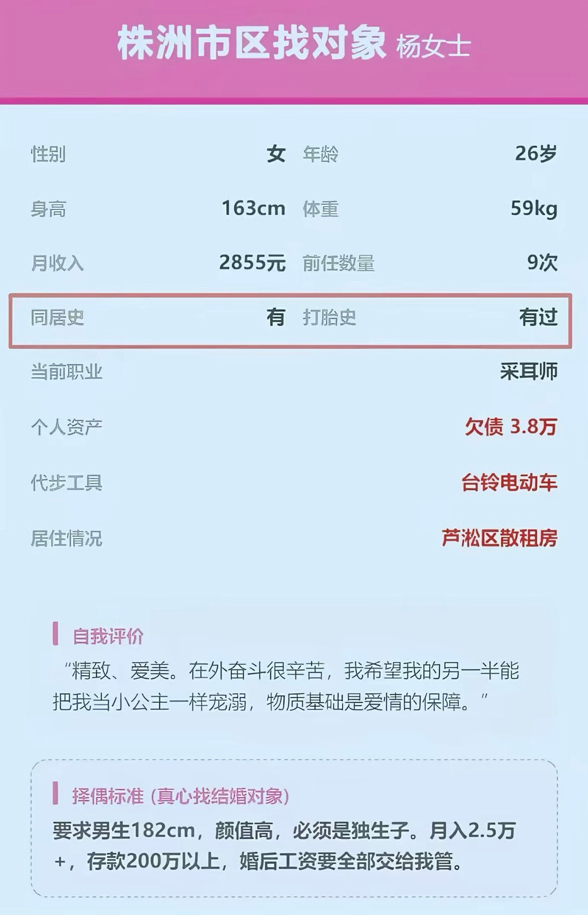 多诚实的女孩啊，老实人呢？