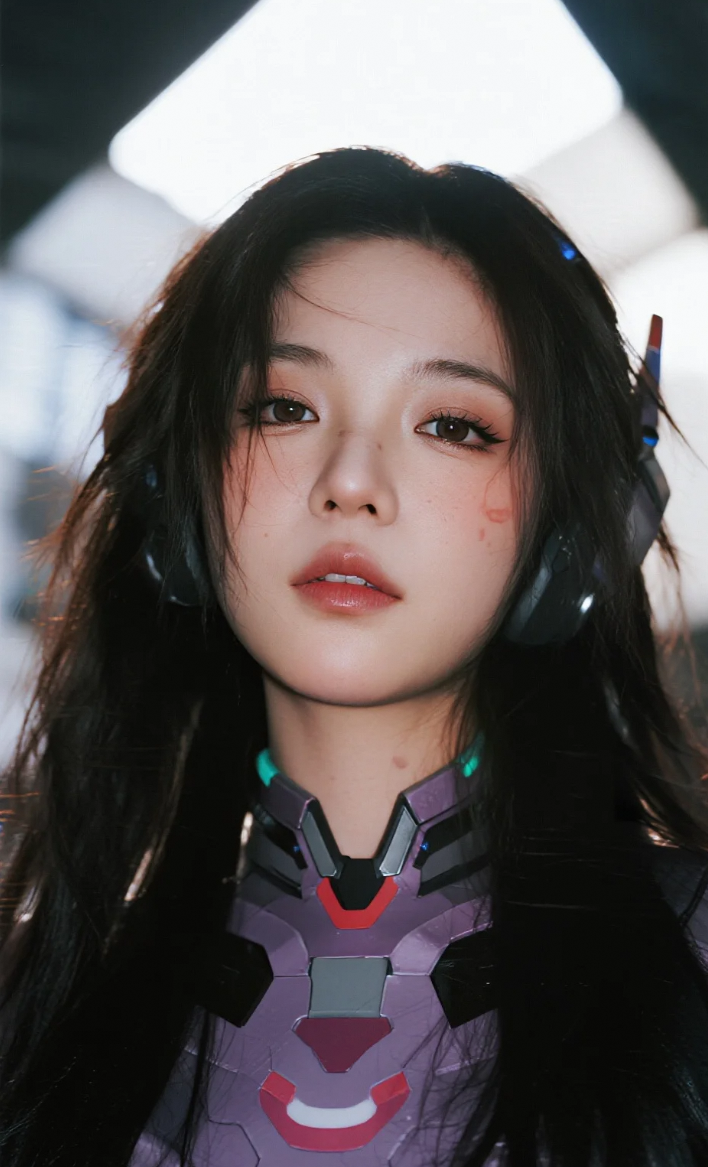 我刚刚看到一对情侣，好像我们。
