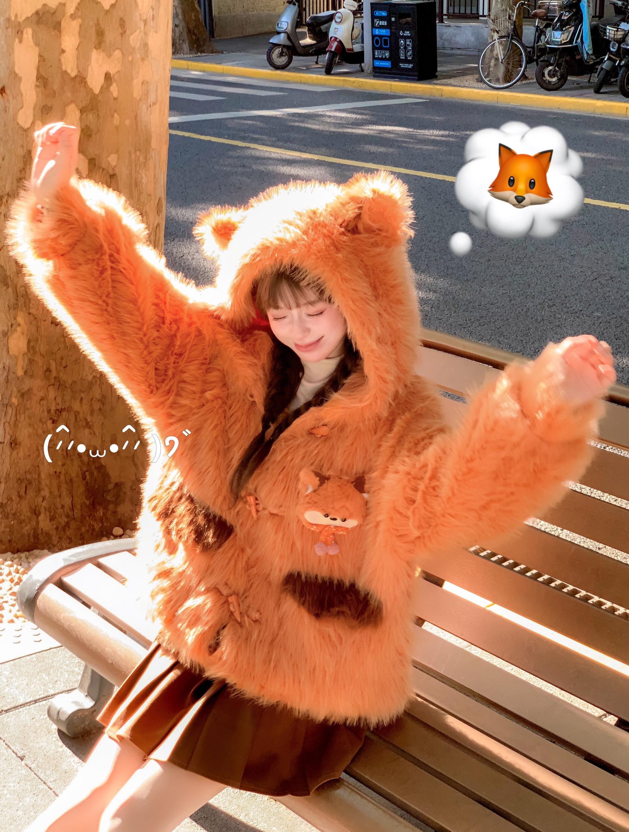 宝宝你是只可爱的小狐狸🦊。