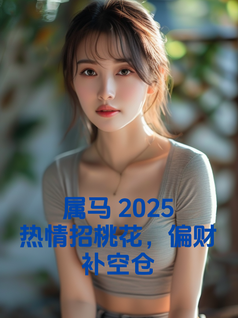 属马2025：热情招桃花，偏财补空仓