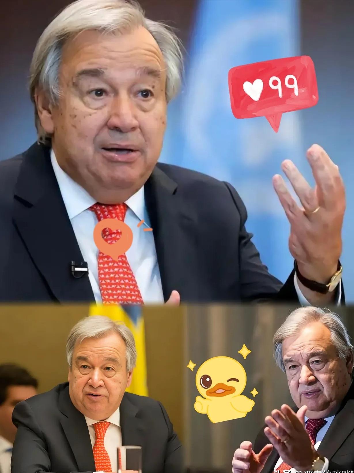 正告古特雷斯，联合国会费不是白掏的，中国每年缴近50亿，占预算20.004%，图