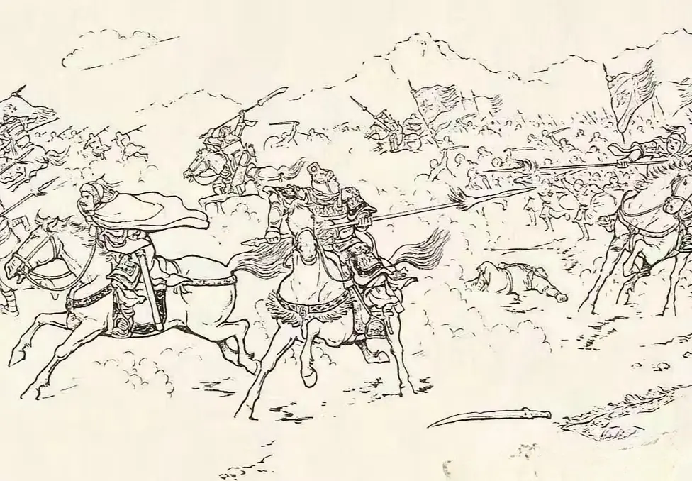 马超大败而走。马超武艺高强，斗许褚战张飞，在战场上多次有高光表现，然而...
