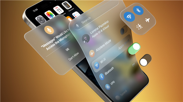 iOS19设计革命:半透明视觉回归,苹果押注“无界生态”新体验