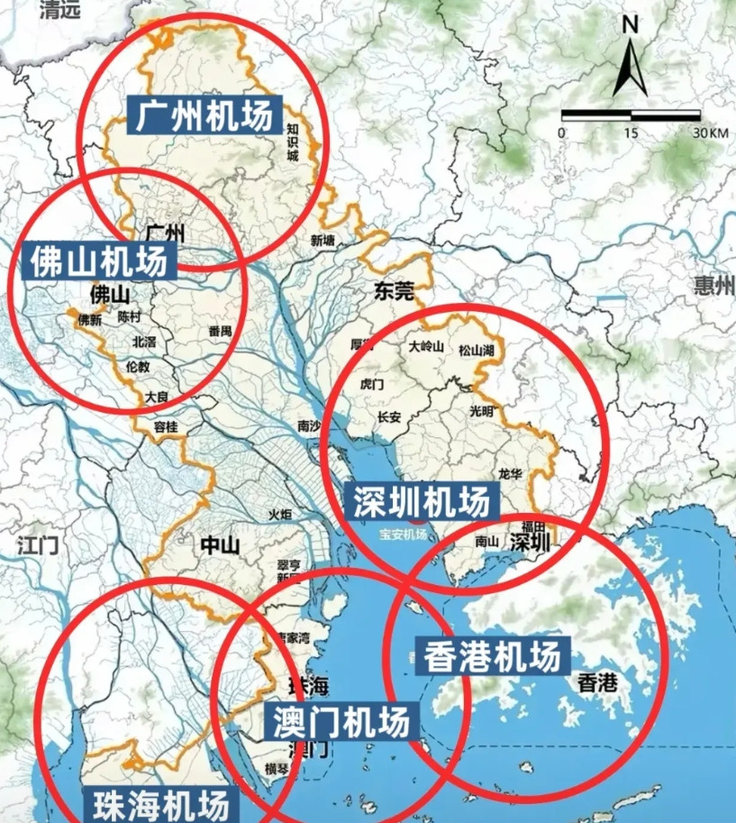 关于苏州空域的问题，我有一个问题百思不得其解，就是大湾区的空域难道不比长三角空域