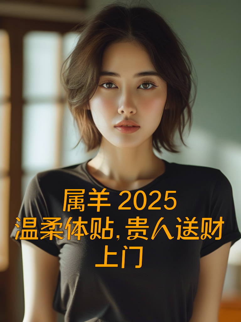 属羊2025：温柔体贴，贵人送财上门