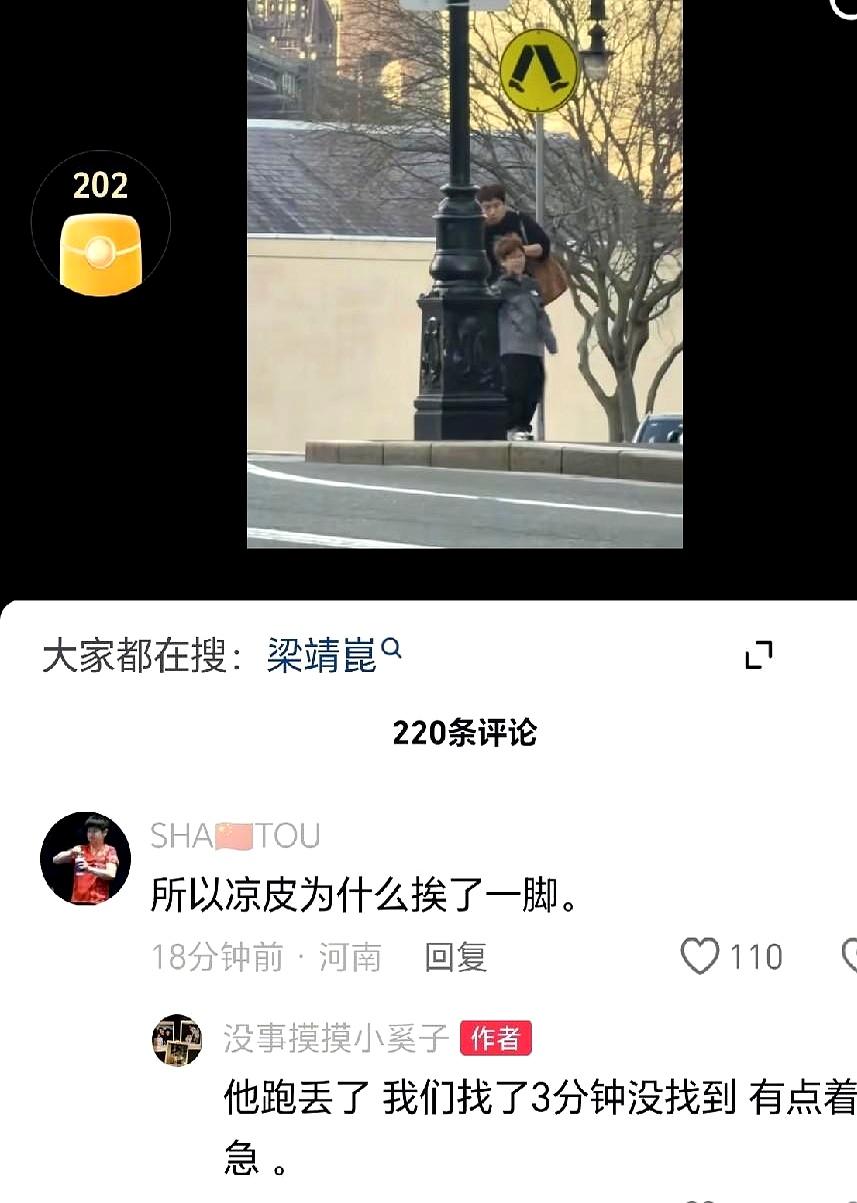 谁能想到，世界冠军带娃旅游也是一地鸡毛！这不，梁靖崑一家在澳洲玩，大儿子“凉皮